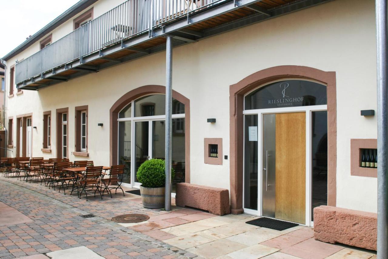 Rieslinghof Hotel Wachenheim an der Weinstraße Buitenkant foto